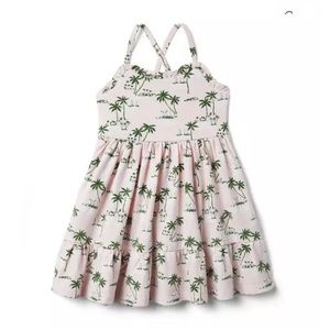 Janie and Jack Palm Tree Dress size 4
